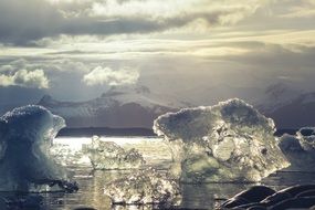 Crystal Arctic ice