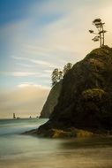 Magnificent rocky island