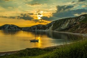 Water and Worbarrow Bay