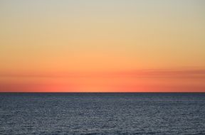 gorgeous red sky