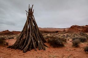 red wood desert