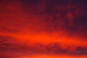 cloudy sunset