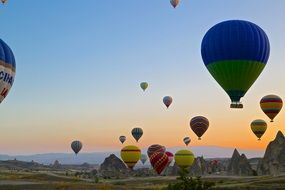 cappadocia turkey hot air balloons tourism