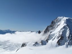 mountain adventure on the high level