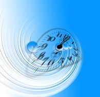 clock silhouette