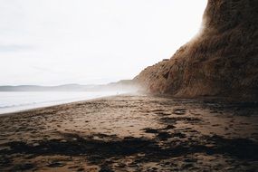 nobody on the beach