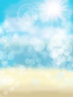 sea abstract sun s