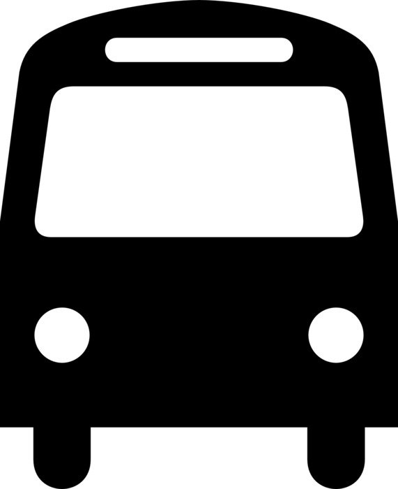 graphic image of the black silhouette of the vehicle