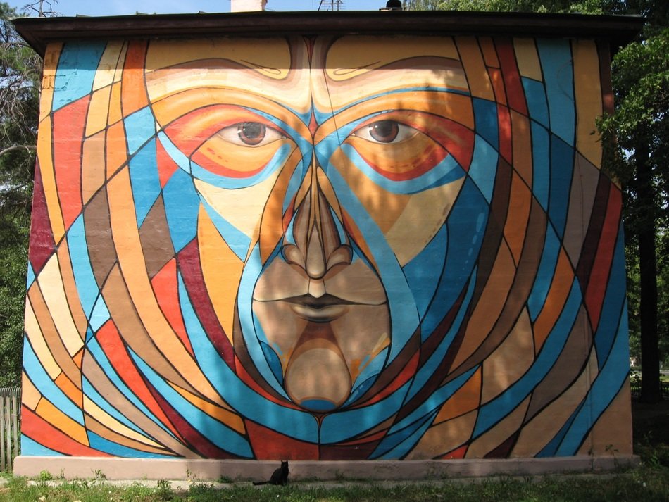 graffiti in Vyksa