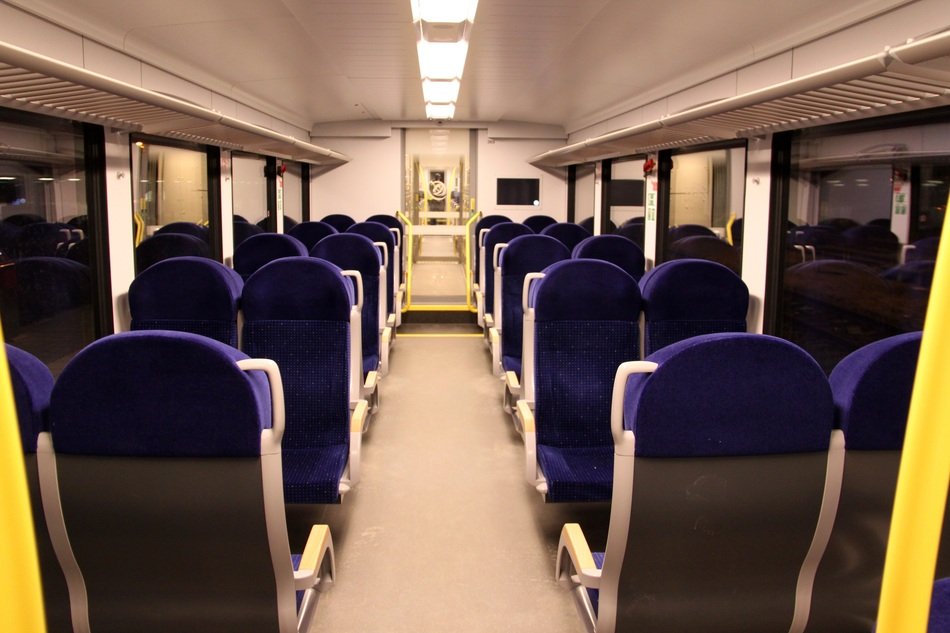 the second class of the train