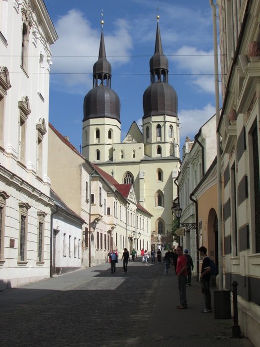 towers in the city center