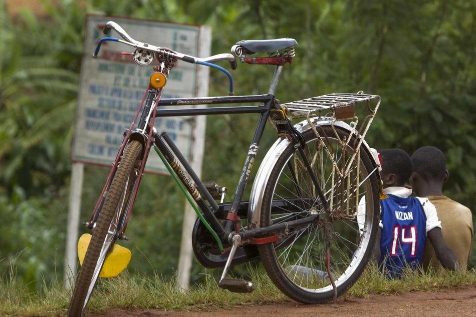 bike on the side of the road
