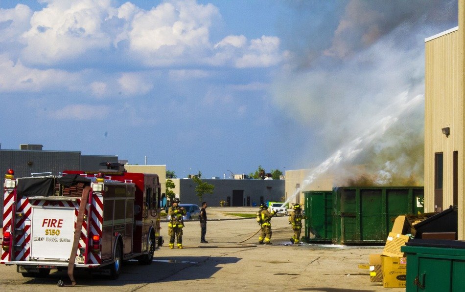 firetruck for fire-fighting