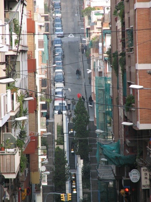 alley in barcelona