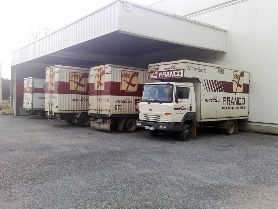 garage trucks furniture