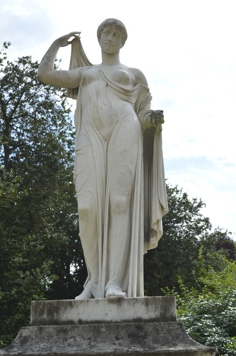 sculpture of the castle in France