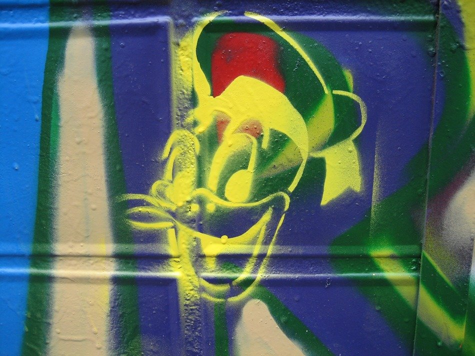 Graffiti of Donald