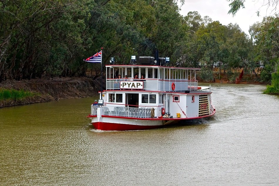 river boat on the water