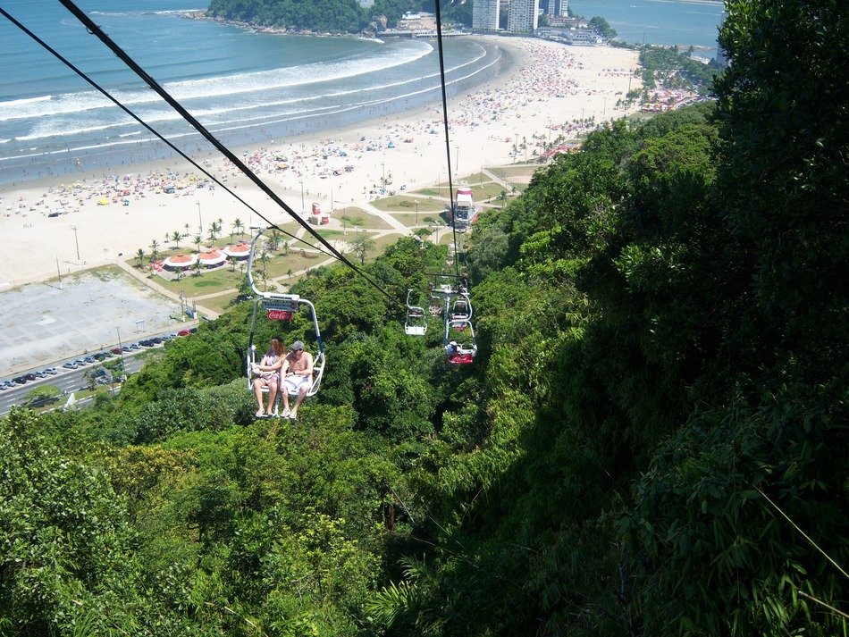 cable car to the atlantic forest