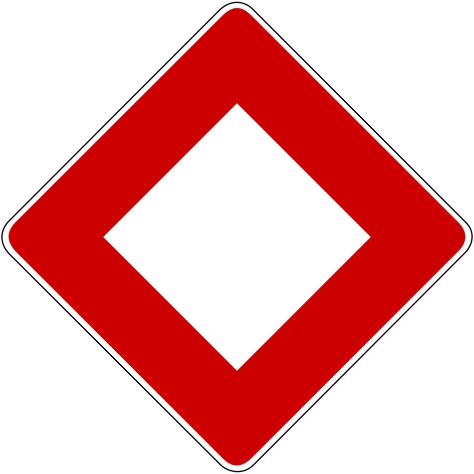 traffic authorization sign