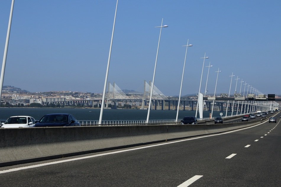road on the bridge
