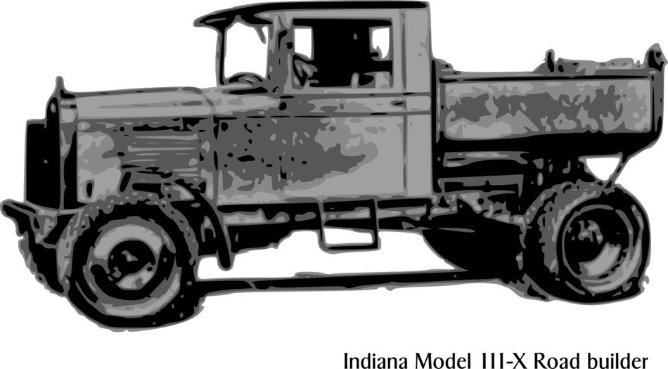 old truck drawing