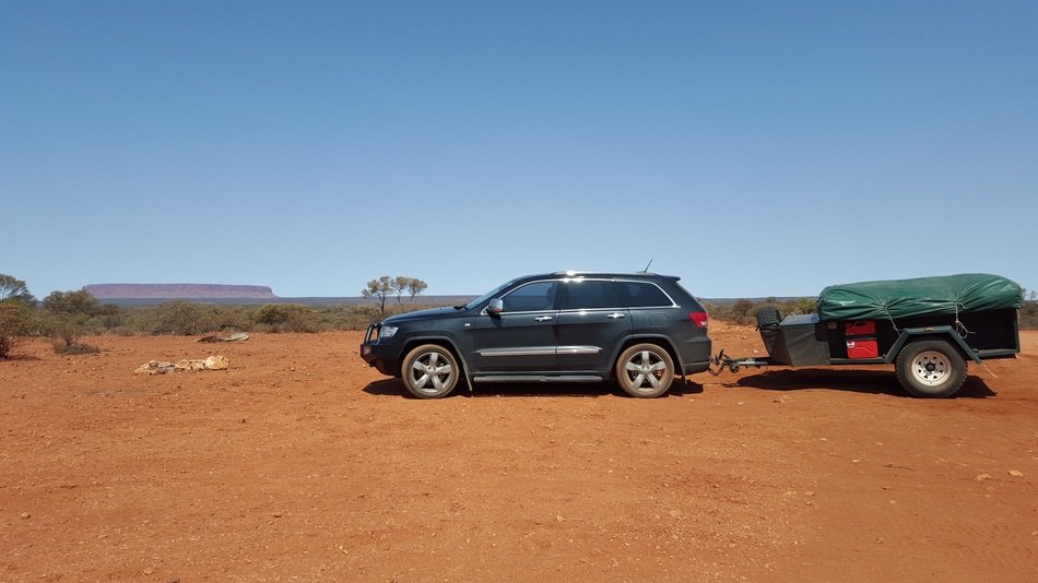 Cars on the camping
