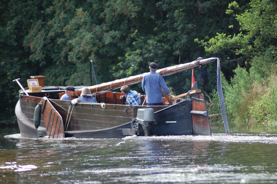 Boat in the river