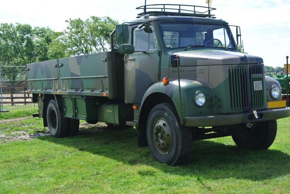 old Scania truck