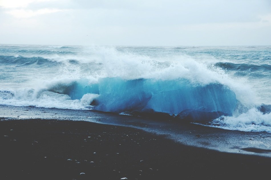 surf as the power of water