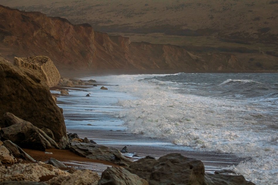 panoramic landscape of the Barbarrow Bay