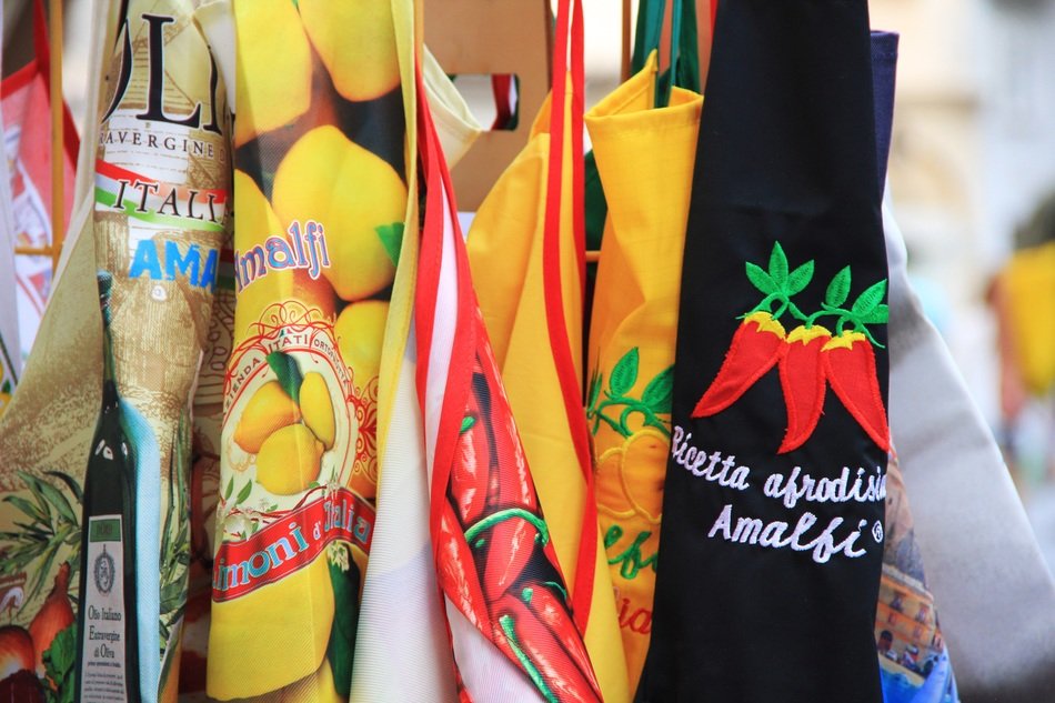 amalfi italy apron for cooking