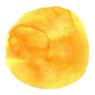 Watercolor circlepaint stain