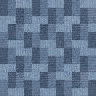 Abstract paneling pattern - seamless blue jeans textile N2