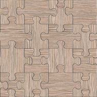 Wooden puzzles assembled for seamless background - Blasted Oak Groove