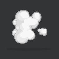 illustration 2d smoke&amp;dust