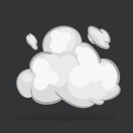 illustration 2d smoke&amp;dust N12