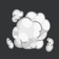 illustration 2d smoke&amp;dust N23