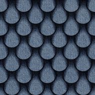 Abstract drops pattern - seamless blue jeans textile