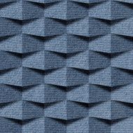 Abstract paneling pattern - seamless pattern blue jeans textile
