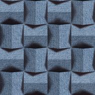 Abstract paneling pattern - seamless pattern blue jeans texture N2