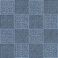 Abstract decorative tiles - seamless pattern Blue denim jeans N2