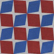 Abstract decorative tiles - seamless pattern red-blue color
