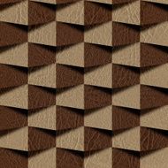 abstract decorative bricks - seamless background leather texture