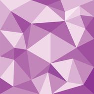 Abstract violet with polygonal pattern on the wall N2