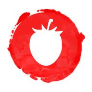 Watercolor and strawberry N2