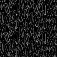 Seamless pattern with feathers N66