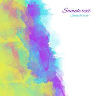Colorful watercolor background N71