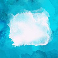 Watercolor blue background N7
