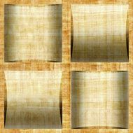 Abstract paneling pattern - seamless papyrus surface N5